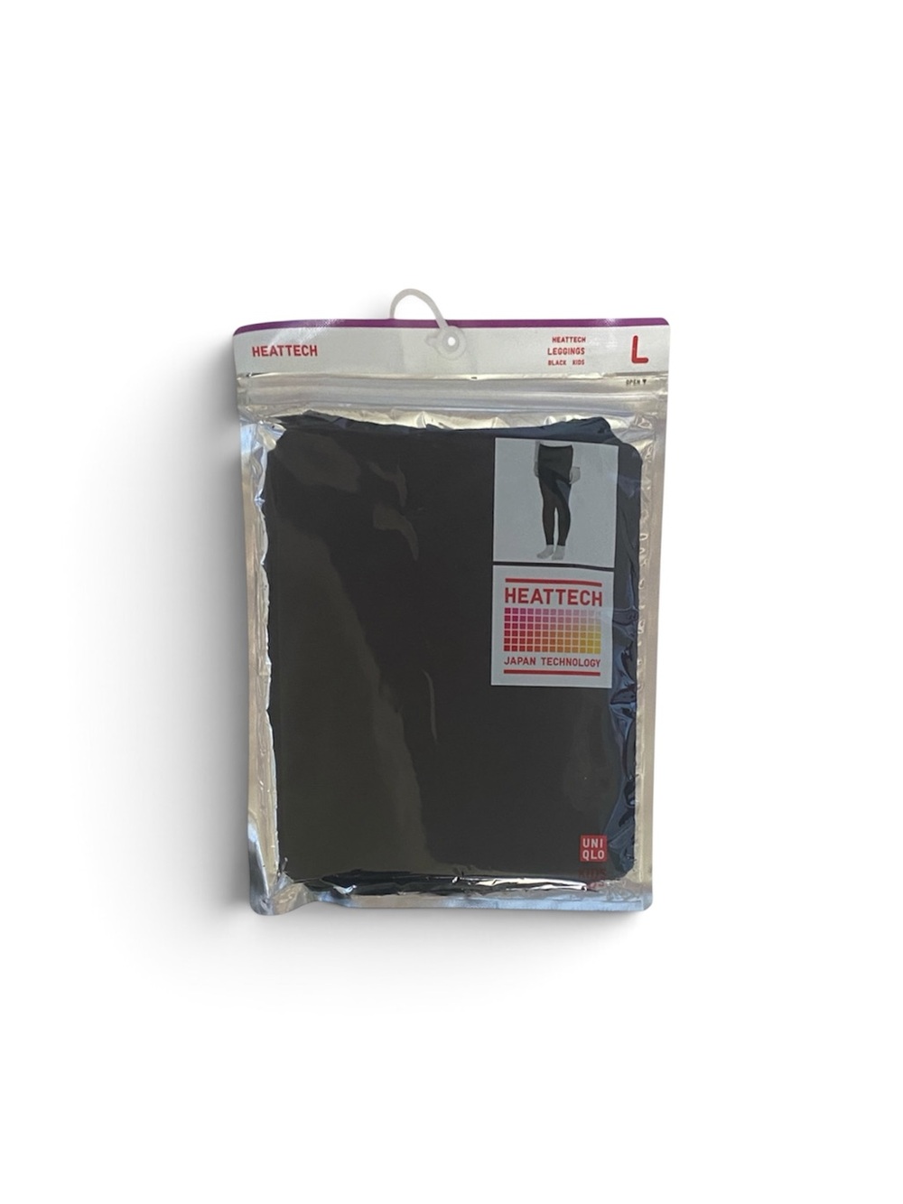 Uniqlo Kids Fall Winter Cold Weather Black HEATTECH Leggings Unisex Size L